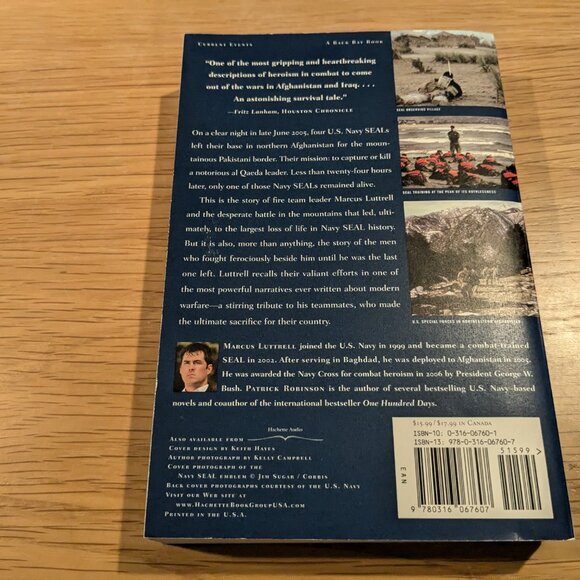 Lone Survivor by Marcus Luttrell & Patrick Robinson - Picture 2 of 4